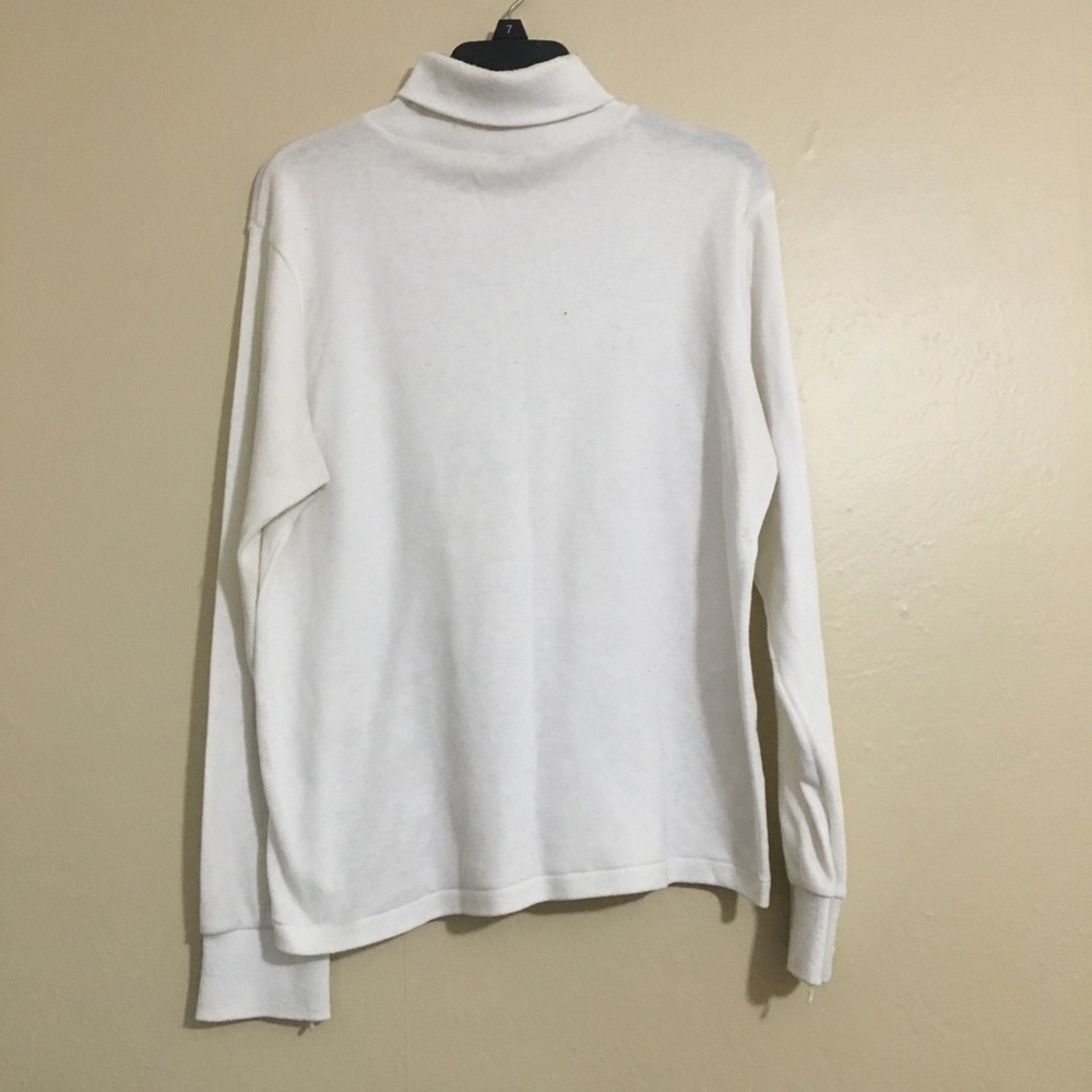 White Turtleneck
